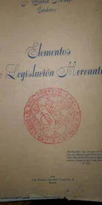 Elementos de legislación mercantil, García Naranjo, 1956