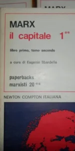 Marx, Il Capitale, 4 tomos, ed. Newton Comptan Italiana, en italiano, libro primo, libro secondo