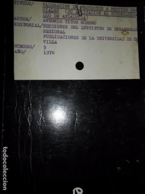 Valoración de proyectos a precios sociales