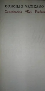 Concilio Vaticano II, Constitución Dei Verbum sobre la divina revelación, ed. Biblioteca de autores