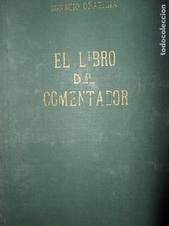 El libro del comentador, Ignacio Oñatibia, ed. Centro diocesano para la pastoral litúrgica El libro del comentador, Ignacio Oñatibia, ed. Centro diocesano para la pastoral litúrgica