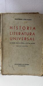 HISTORIA DE LA LITERATURA UNIVERSAL A TRAVÉS DE LA CRÍTICA Y DE LOS TEXTOS