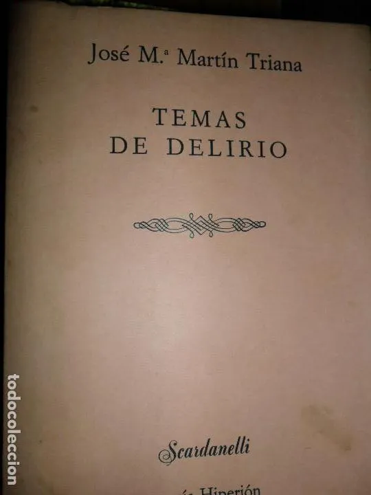 Temas de delirio Temas de delirio