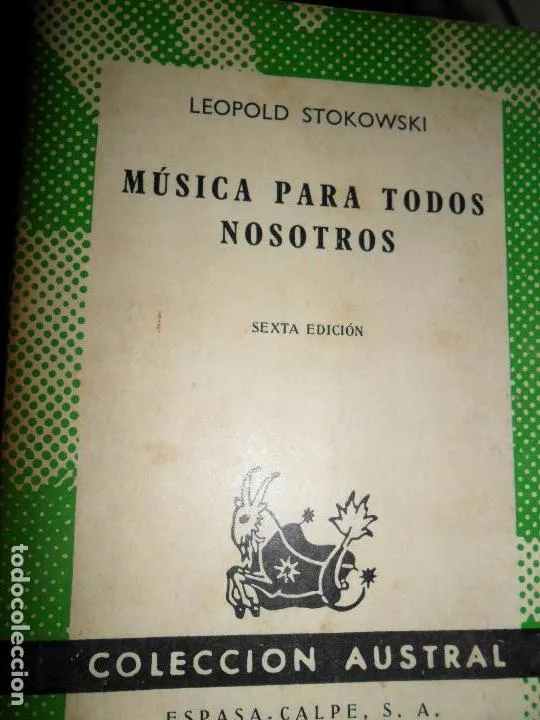 Música para todos nosotros, Leopold Storowski, colección Austral Música para todos nosotros, Leopold Storowski, colección Austral
