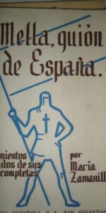 Mella, Guión de España, Pensamientos escogidos de sus obras completas, María Zamanillo, 1939