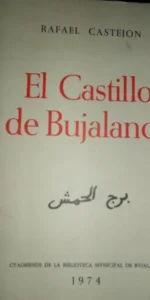 El Castillo de Bujalance, Rafael Castejón, ed. Diputación de Córdoba