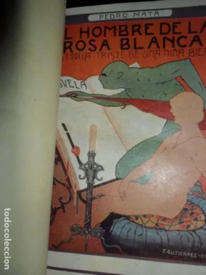 El hombre de la rosa blanca, Pedro Mata, ed. Pueyo