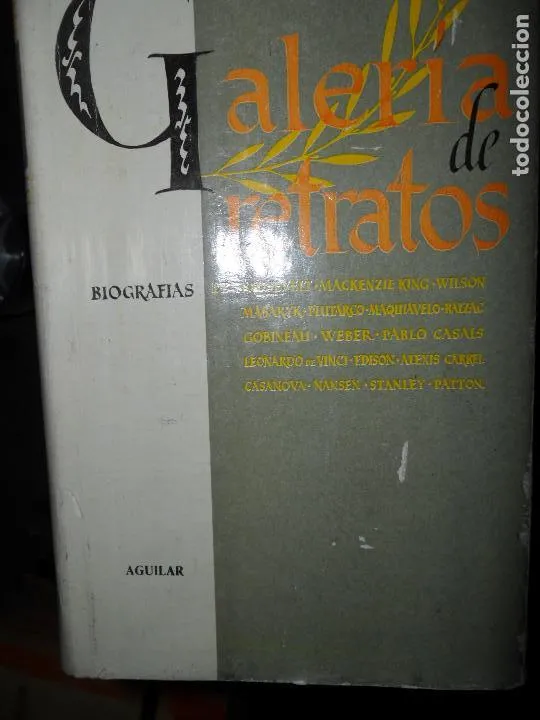 Galería de retratos, Emil Ludwig, ed. Aguilar Galería de retratos, Emil Ludwig, ed. Aguilar