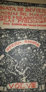 Sonata de Invierno, Memorias del marqués de Bradomin, Valle Inclán, ed. Rua Nueva