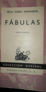 Fábulas, Félix María de Samaniego, colección Austral Fábulas, Félix María de Samaniego, colección Austral