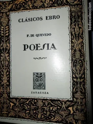 Poesías, Francisco de Quevedo, clásicos Ebro