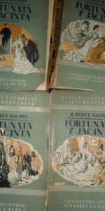 Fortunata y Jacinta, Benito Pérez Galdós, 4 partes, ed. Hernando