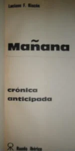 Mañana, Luciano Rincón, ed. Ruedo ibérico