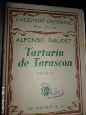 Tartarín de Tarascón, Alfonso Daudet, ed. Espasa-Calpe
