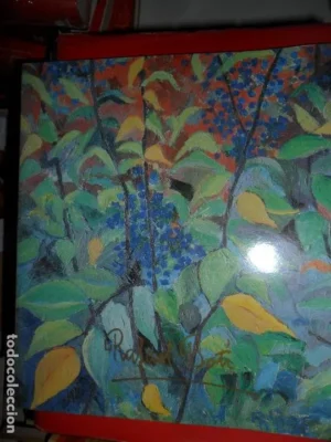 Catálogo Rafael Botí, obra reciente e inédita, dedicado y firmado por el autor.