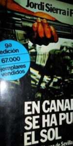 En Canarias se ha puesto el Sol, Jordi Sierra i Fabra, ed. Planeta