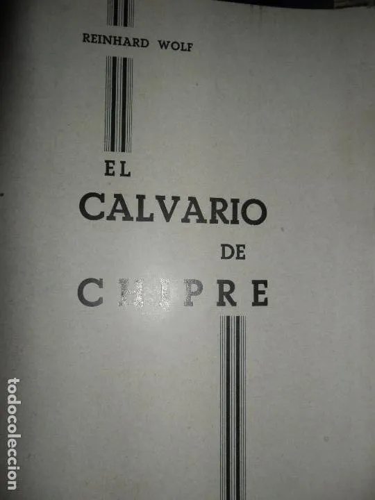 El calvario de Chipre, Reinhard Wolf, 1940 El calvario de Chipre, Reinhard Wolf, 1940
