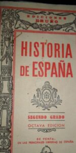 Historia de España, segundo grado, octava edición