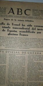 ABC Sevilla, 8 de febrero, 1938, La Batalla de Teruel