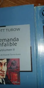 demanda infalible, Scott Turow, 2 libros, ed. El Mundo