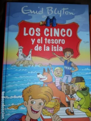 Los cinco y el tesoro de la isla, Enid Blyton, ed. RBA