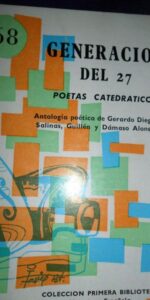 Generación del 27, Poetas catedráticos, ed. Coculsa