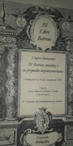 El libro barroco, El barroco andaluz y su proyección hispanoamericana, catálogo exposición bibliográ