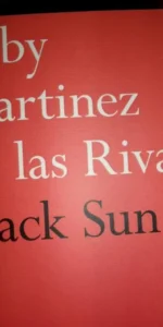 Black sun, Toby Martines de las Rivas, ed. Faber&Faber, en inglés, firmado por el autor