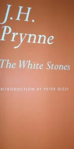 The white stones, J.H. Prynne, ed. New York Review Books, en inglés