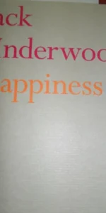 Happiness, Jack Underwood, ed. Faber and Faber, en inglés