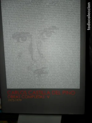 Obras completas V, 1973-1979, Carlos Castilla del Pino, ed. Universidad de Córdoba