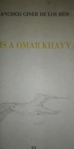Rubais a Omar Khayyam, Franisco Giner de los Ríos, El Camaleón 10, Málaga, 1987