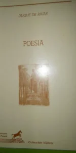 Poesía, Duque de Rivas, ed. La Posada