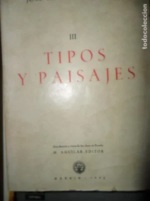 III. Tipos y paisajes, José María de Pereda, ed. Aguilar