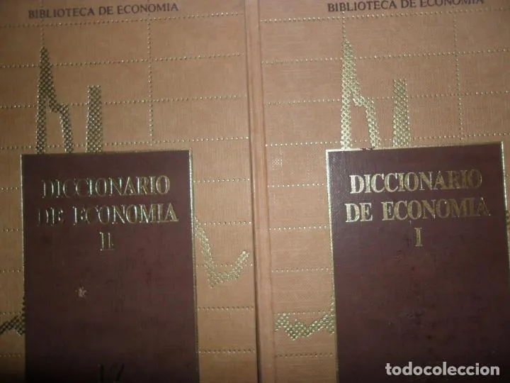Diccionario de economía, 2 tomos, ed. Orbis Diccionario de economía, 2 tomos, ed. Orbis