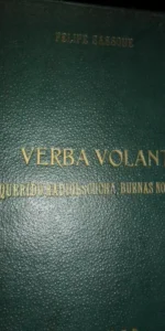 Verba volant, Querido radioescucha, buenas noches, felipe Sassone, ed. RADAR