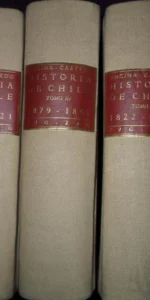 Resumen de la historia de Chile, 3 tomos, Encina Castedo, ed. Zig Zag