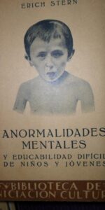 Anormalidades mentales, Erich Stern, ed. Labor, 1933