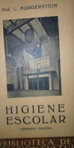 Higiene escolar, L. Burgerstein, ed. Labor, 1932 Higiene escolar, L. Burgerstein, ed. Labor, 1932