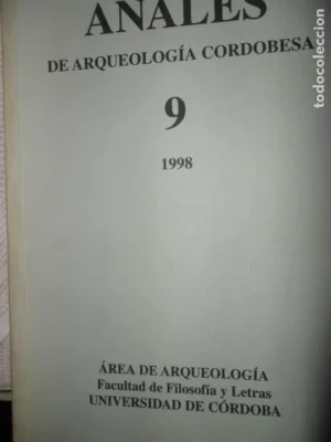 Anales de arqueología cordobesa 9, 1998, ed. Universidad de Córdoba