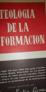 Esbozo de una Teología de la información, 1955
