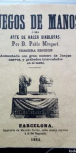 Juego de manos ó sea Arte de hacer diabluras, Pablo Minguet, facsímil, ed. Maxtor