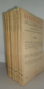 Lote de 9 ejemplares, Revista Finisterre, año 1948, ver descripción
