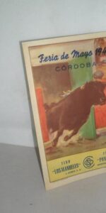 programa oficial de festejos Feria de Mayo de Córdoba, 1947