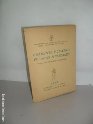 Cuarenta y cuatro veladas musicales, Temporadas de invierno y primavera, ed. Radio Nacional, 1945