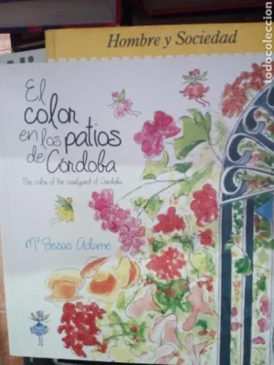 El color en los patios de Córdoba, María Jesús Adame, bilingüe, autoeditadi