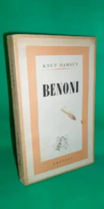 Benoni, Knut Hamsun, ed. Aretusa, José Janés