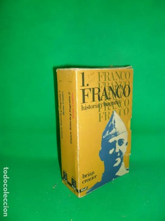 Franco, Historia y biografía, Brian Crozier, 2 tomos en estuche Franco, Historia y biografía, Brian Crozier, 2 tomos en estuche