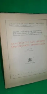 memorias de los museos arqueológicos provinciales, Extractos 1948-49, volúmenes IX-X