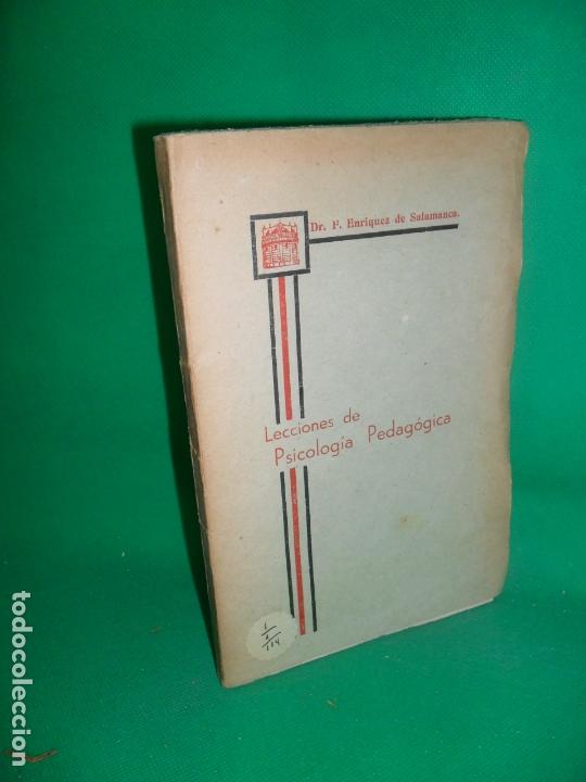 lecciones de psicología pedagógica, F. Enríquez de Salamanca, ed. Emilio Martín, Ávila, 1938 lecciones de psicología pedagógica, F. Enríquez de Salamanca, ed. Emilio Martín, Ávila, 1938